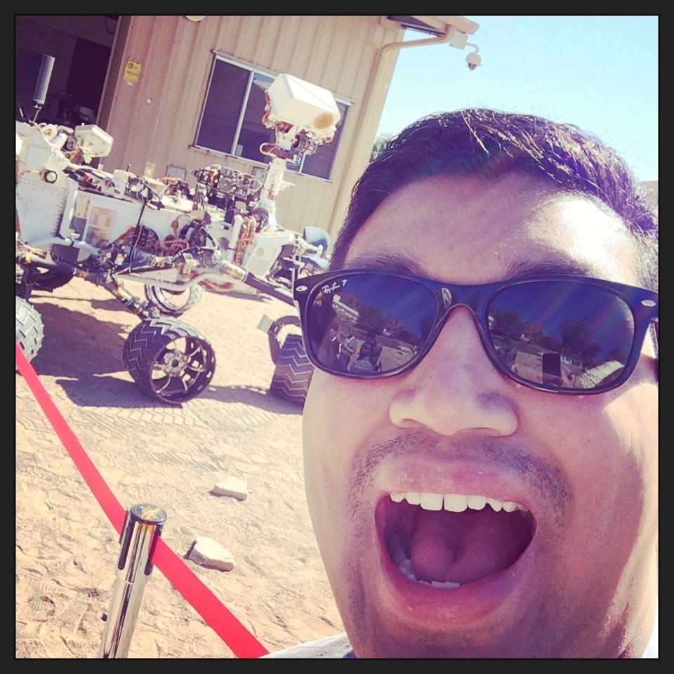 Nasa Selfie - Me and Mars Curiosity